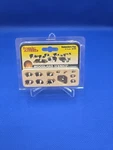 Accents - Woodland Scenics A2139 Scale Train Hampshire Pigs. N116. Fixed Price $16.00.