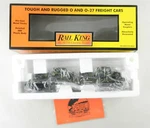 Mth King O 30-76041 Army Flat Car 1078 W/ Jeep & Trailer Green Mib T107. Fixed Price $64.95.