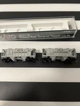 Kato Scale 186-0201 & F 70T Covered Hopper Erie Lackawanna #1. Fixed Price $58.00.