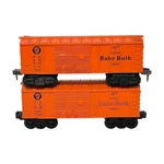 Lionel Gauge Pennsylvania Baby Ruth Box Cars X1004 & X6004 - Lot Of 2. Fixed Price $24.77.