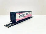 Tyco 355D Ho Gauge "gerber's Billboard Reefer Car 40' With Box D-5. Fixed Price $13.50.