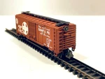 Scale Atlas 2203 Santa Fe 40FT Standard Single Door Boxcar Atsf 15231 N-5. Fixed Price $13.50.