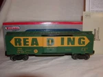 Williams By Bachmann 47055 Reading 40 Ft Box 027 18120 Carton Opened. Fixed Price $29.00.