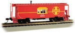 Santa Fe Rr New Bay Window Caboose Ho-scale By Bachmann Trains Sharp!. Fixed Price $55.99.