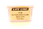 Scale /life Like Rail Box 70 Ton High Cube Car No 553093. Fixed Price $9.99.