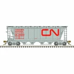Atlas 20006362 Master Slab-side Covered Hopper, Canadian National #355258. Fixed Price $46.66.