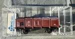 Roco 4313 Open Freight Car With Folding Lids - Ho Brown Railroad Train. Fixed Price $15.95.