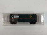 Scale Micro-trains Mtl 20476 Cim Chicago Illinois Midland 40' Box Car #16073. Fixed Price $19.95.