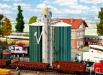 Faller 120260 Ho Scale 1:87 Kit Of Dual Silo. Fixed Price $36.99.