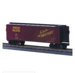 Mth Model Trains Union Pacific Semi -scale Box Car Rail 30-7412. Fixed Price $18.00.