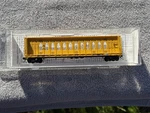 Micro-trains 53020 Scale Centerbeam Flat Trailer Ttzx 86097. Fixed Price $45.00.