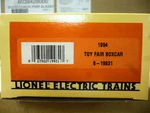 Lionel 6-19931 1994 Toy Boxcar New In B2. Fixed Price $19.90.