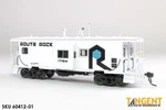 Tangent Scale Models Rock Island Icc Bay Window Caboose 60412 White Repaint 1979. Fixed Price $124.95.