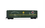 Rivarossi HR6665C Ho Northern Pacific 50' Plug-door Boxcar, Roofwalk #98149. Fixed Price $33.92.