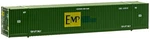 Atlas Scale 53' Container 3-PACK Emp (large Side Logo) #634509/634524/634725. Fixed Price $30.99.