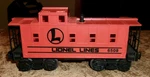 Gauge Lionel 6508 Orange Caboose In Good Shape Used. Fixed Price $12.00.