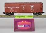 Mth Premier 3-RAIL O #19247 Prr Pennsylvania Reefer 20-94009 Nib Msrp $40. Fixed Price $40.00.