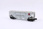 Mth Gauge Pennsylvania 3-BAY Covered Hopper #257143. Fixed Price $19.95.