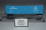 Scale Atlas 33641 Erie Lackawanna 50' Single Door Boxcar 69303 C51521. Fixed Price $17.99.