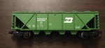 Lionel 6-6101 Burlington Northern Covered Hopper & O-27 Gauge. Fixed Price $12.49.