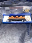 Vintage Bachmann Scale Shell Oil Three Dome Tank Car Sccx 1245. Fixed Price $15.00.