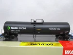 Walthers Gold Ho Scale Crgx Cargill 23K Gallon Funnel Flow Tank Nos 932-7268. Fixed Price $38.00.