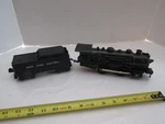 Vintage Train Scale Railroad Engine Locomotive #400 & Tender Marx New York. Fixed Price $19.87.