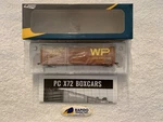 Rapido #139007-2 Ho Scale Western Pacific Evans X72 Boxcar #4053. Fixed Price $49.99.