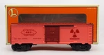 Lionel 6-26288 Gauge Atomic Energy Commission Glow In The Dark Red Boxcar Ln. Fixed Price $48.39.