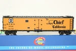 Athearn Ho Scale Sfrd Santa Super Chief 50' Ice Bunker Reefer Car #37346 Nos. Fixed Price $24.00.