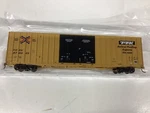 Athearn #75328 Ho Scale "railbox" 60' Gunderson Double Door Car Rd. #670001. Fixed Price $42.99.
