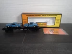 Mth Rail King Gauge Flat Car W/ Ertl '69 Camaros 30-7634. Fixed Price $35.00.