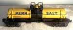 Lionel 6-26713 Penn Salt Single Dome Tank Car, New Box. Fixed Price $50.00.