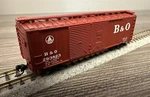 Atlas Scale Rtr #38802 40 Double Door Box Car Baltimore & Ohio Nib. Fixed Price $22.99.