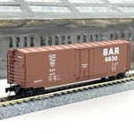 Micro-trains Scale 38140 Bangor Aroostook 50' Plug Dr Standard Boxcar Bar 6630. Fixed Price $15.99.