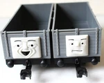2, O, Lionel Troublesome Trucks (i And Ii) Items 6-36030, 6-36031 In Boxes. Fixed Price $54.51.