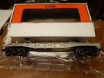 Lionel 6-52387 Milwaukee Rail Road Club Flat Car Nib Scale Lqqk. Fixed Price $35.00.