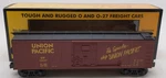 Mth 30-7412 Gauge Union Pacific Semi-scale Boxcar #126167 Ln/box. Fixed Price $28.69.