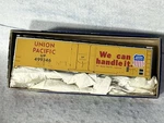 Cool Roundhouse Union Pacific Rr 50 Box Car Kit. Fixed Price $10.20.