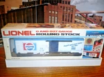 Lionel Pepsi Billboard Reefer 6-9831. Fixed Price $69.95.