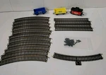 Ho Scale Vintage Planters Peanut Battery Operated Train Set (no ENGINE)NO.3332-5. Fixed Price $18.23.