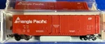 Micro-trains Scale #38130 Triangle Pacific 50FT. Standard Box Car Nib. Fixed Price $12.99.