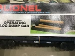 1990 Lionel 6-16627 Csx Operating Log Dump Car L4515. Fixed Price $23.77.