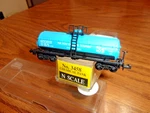 Model Power 3458 N-scale Dow Chemical Co. Tanker #62432. Fixed Price $11.95.