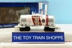 Atlas 3004851-1 Schlitz Beer 8,000 Gal Tank Car. GAUGE-3 Rail. New In Box.. Fixed Price $44.95.