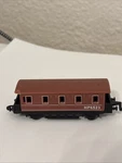 Vintage 1989 Soma Train Red Passenger Car Hp 6523 Rare PB32. Fixed Price $9.50.