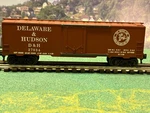 Kmt, Kris Model Trains, Delaware & Hudson Box Car, #27034. Fixed Price $29.00.