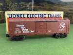 Lionel 6-16247 Atlantic Coast Line Single- Door Boxcar. New. Fixed Price $26.00.