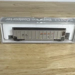 Kato 186-0604 Bethgon Coalporter W/ Load Bnsf (swoosh) Rd# 671660 In Box. Fixed Price $18.05.