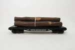 Lionel 6-17513 Western Maryland Flatcar With Logs, Gauge, Nib. Fixed Price $44.99.